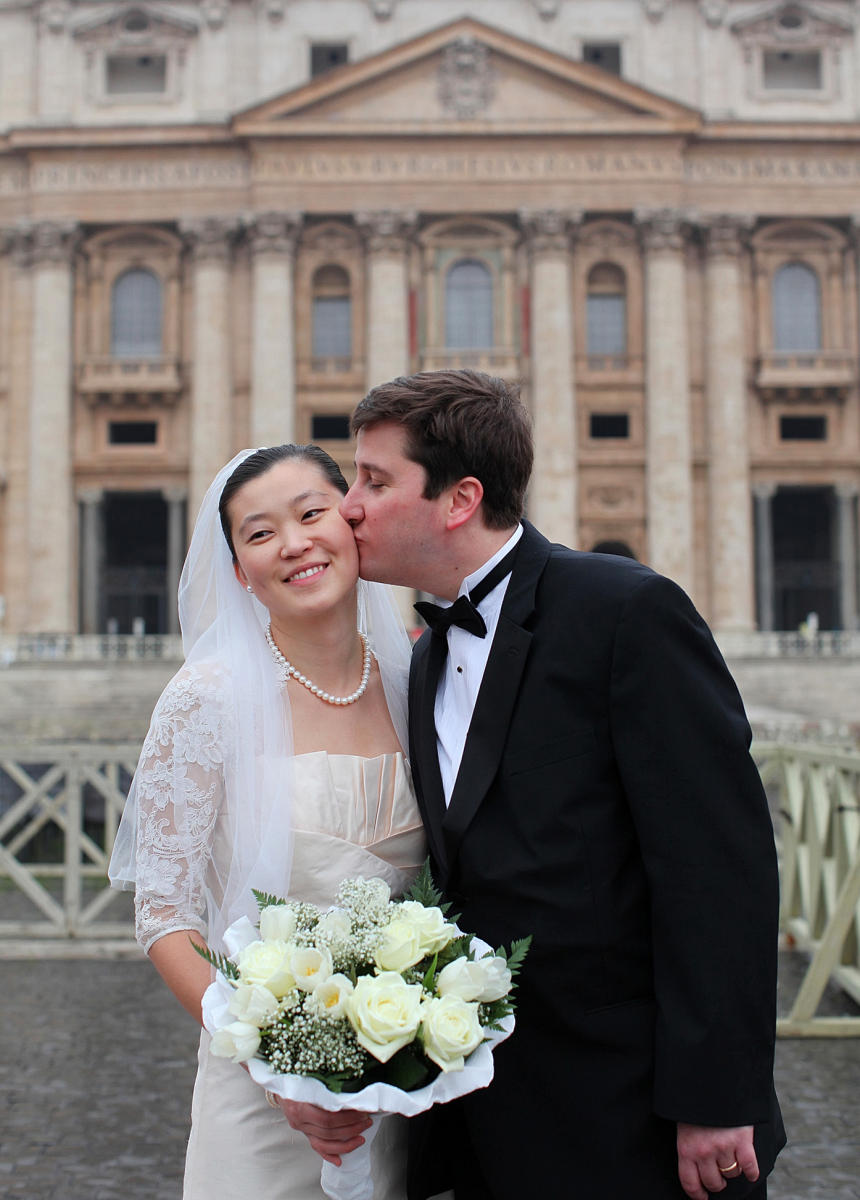 Mae & Larry. Vatican City