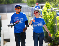 Comcast Cares Day, Albuquerque, NM for Comcast