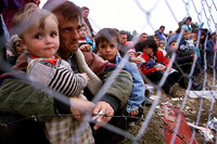 Kosovo Refugee Crisis. Skopje, Macedonia,1999.