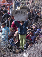 Kosovo Refugee Crisis. Skopje, Macedonia,1999.