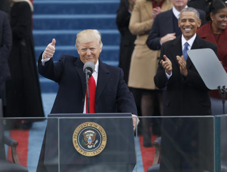 The Inauguration of the 45th President of the United States. Washington, DC, for The Presidential Inaugural Committee. 
